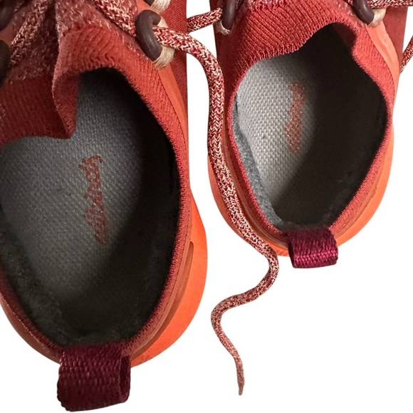 ALLBIRDS TRAIL RUNNERS SWT ORANGE RED SNEAKERS SIZE 7 - Picture 11 of 13